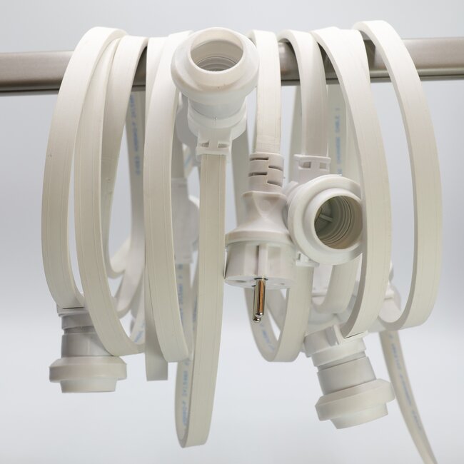 Witte prikkabel | 10 - 50 meter