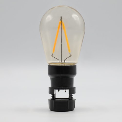 Priklamp - 2W filament, dimbaar (geen E27 fitting)