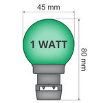 Priklamp - Groen (geen E27 fitting)