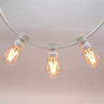 Priklamp - 2W filament, dimbaar (geen E27 fitting)