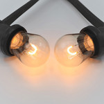Warm witte filament lampen, U-vorm - 0,6 watt