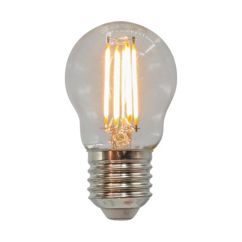 2,5W & 4,5W filament lamp, 2700K, helder glas Ø45 - dimbaar