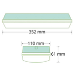 4 watt opbouw noodarmatuur, OTG-DD-3