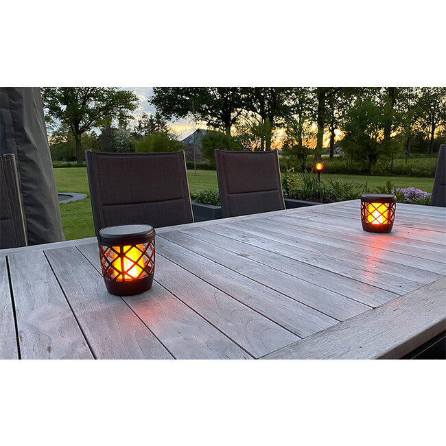Solar tuinfakkel Torch 2W met vlameffect