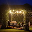 Lichtsnoer voor buiten van 10 meter met 20 extra warm witte LED lampen