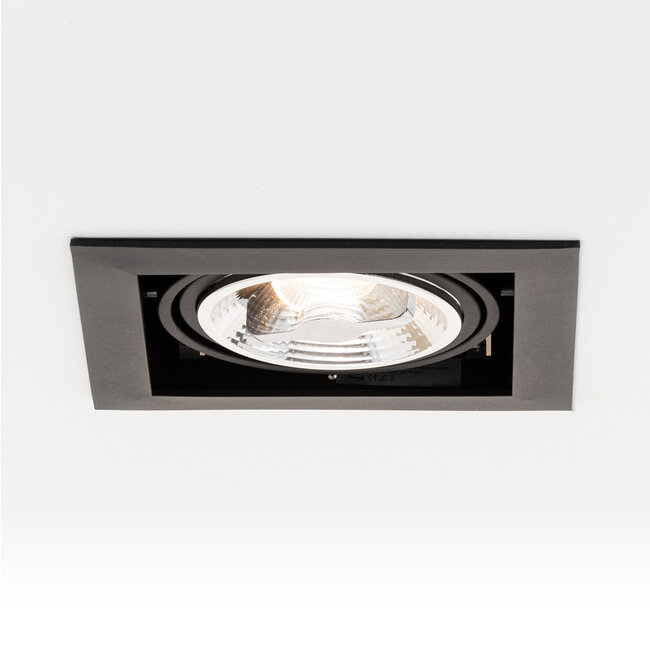 AR111 verstelbare inbouwspot Carter - zwart