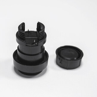 Losse fitting incl. afdichtring (met inbusdop)