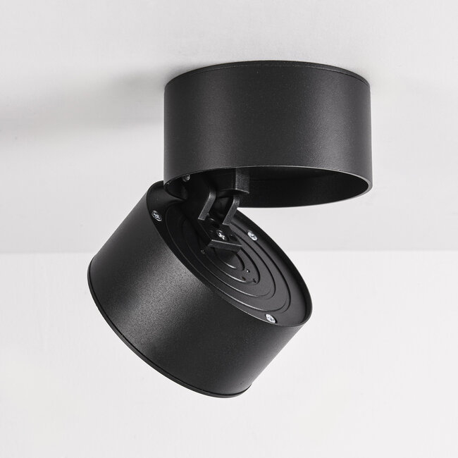 Plafondlamp buiten zwart 15W - Julie