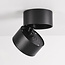 Plafondlamp buiten zwart 15W - Julie