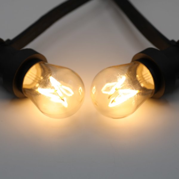 Kit guirlande guinguette de 3,5 watts, avec ampoules à filament à