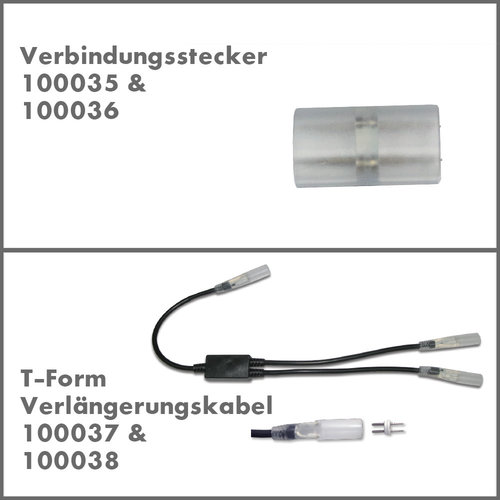 Zubehör für 230 V LED-Streifen