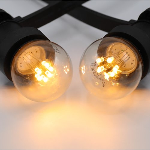 Lichterkette Glühbirne mit langen Stöckchen - 0,7 Watt LED