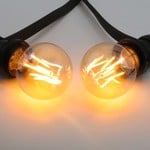 2,5W, 4,5W, 7W & 10W Filament Glühlampe, 2000K, Braunglas Ø60 - dimmbar