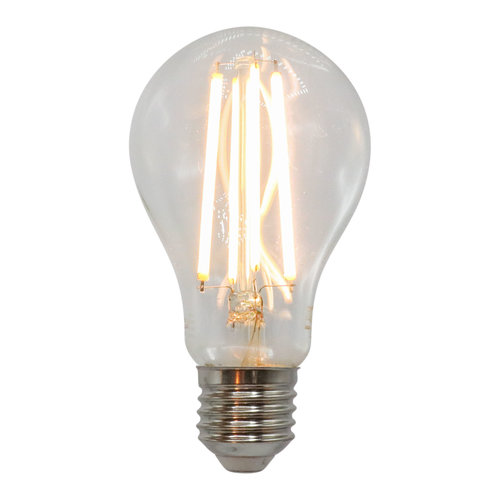 12W Filament Glühlampe, 2700K, Klarglas Ø70 - dimmbar