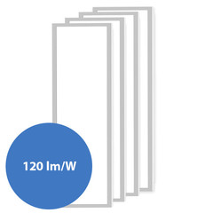 LED Panel Set 4 Stück, 120x30cm, 30W, 4000K - 120lm/W