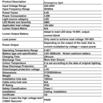 Notfallbatterie für  LED-Panels & LED-Spots