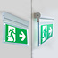 Surface-mounted emergency lighting on swivel OTG-FF