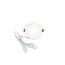 Round LED downlight 6W - Ø115 mm