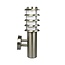 Outdoor wall light - grey stainless steel