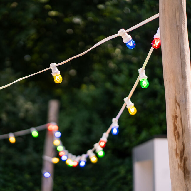 Yellow filament style LED bulbs - 3.5 watt