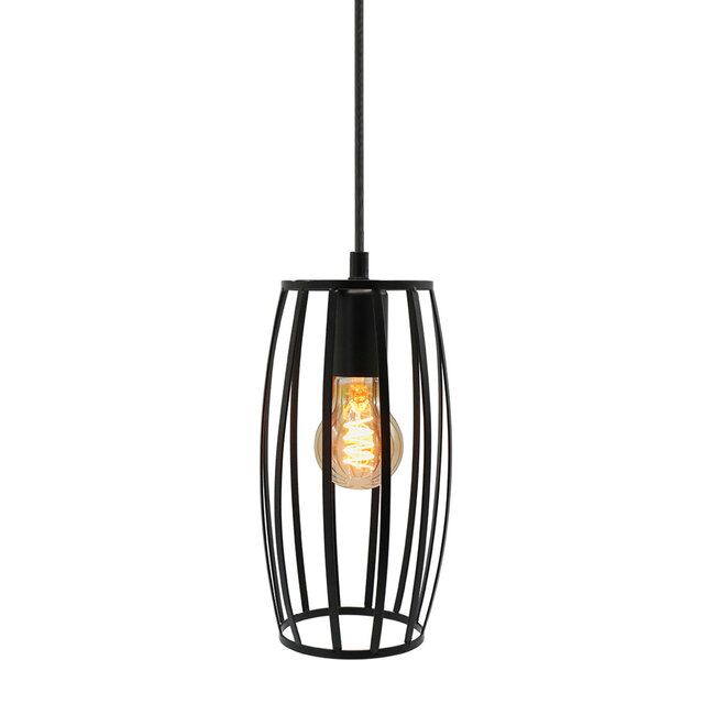 4W spiral lamp, 1800K, amber glass Ø60 - dimmable