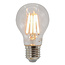 Dimmable clear glass LED filament bulb 4.5W or 7W