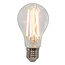 A70 dimmable clear glass LED filament bulb (2700K) 12W
