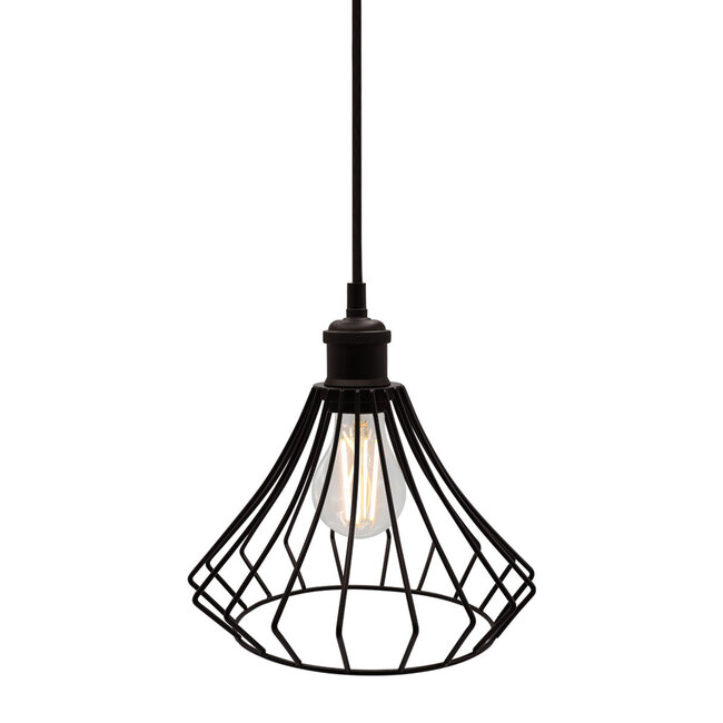 A70 dimmable clear glass LED filament bulb (2700K) 12W