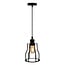 Black pendant lamp Diego