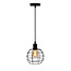 Pendant lamp Hugo with 2.5–10W bulb, amber, 2000K, A60