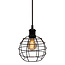 Pendant light Hugo incl. 5W spiral bulb, amber glass, 1800K (extra warm white), Ø60