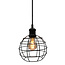 Pendant light Hugo incl. 5W spiral bulb, amber glass, 1800K (extra warm white), Ø60