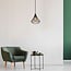 Kiki Pendant Light incl. 5W spiral filament bulb, amber glass, 1800K, Ø95