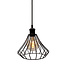 Kiki pendant lamp incl. 5W spiral bulb, Amber glass, 1800K, Ø95