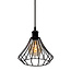 Pendant lamp Kiki with 5W spiral bulb, amber, 1800K, G95
