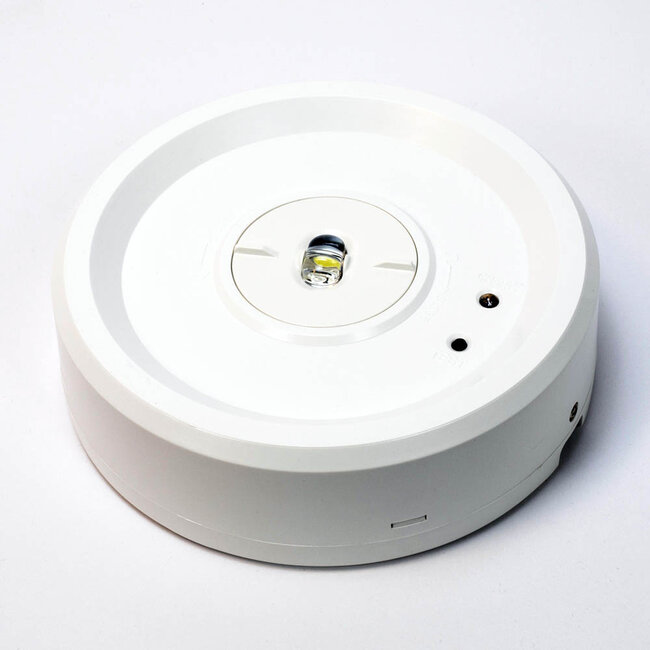 Surface-mounted emergency lighting spot 2.8 watt