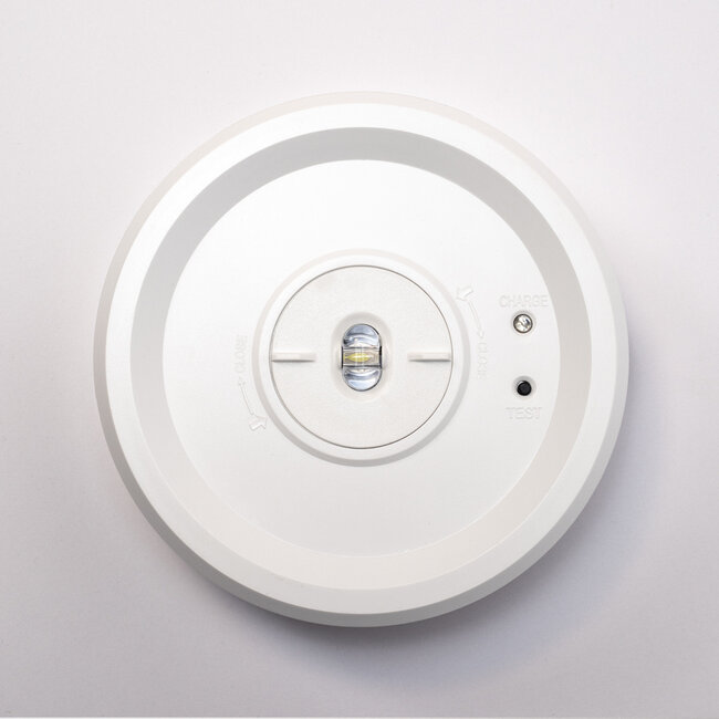 Surface-mounted emergency lighting spot 2.8 watt