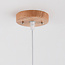 Rustic pendant lamp in layered bamboo - Kyoto
