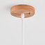 Hanging Lamp Country Style Natural Wood - Bali