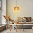 Rural natural wood hanging lamp - Jakarta