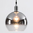 Design pendant lamp with smoked glass - London
