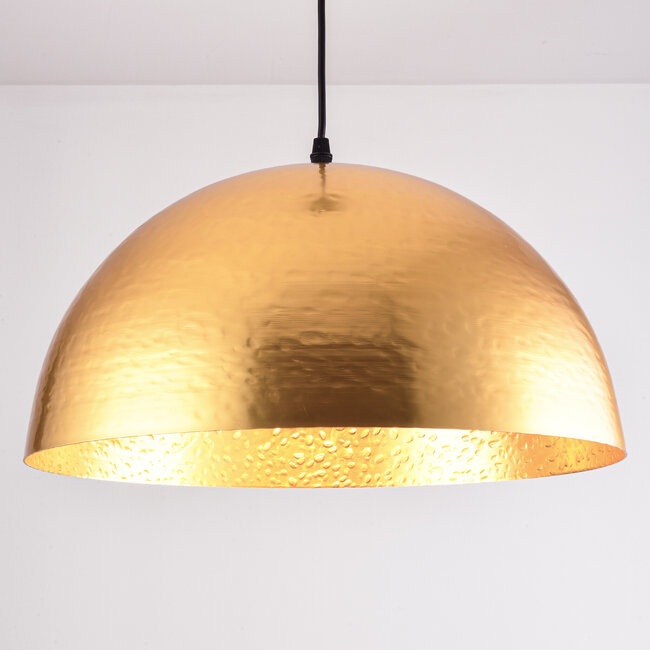 Designer pendant light Luna - gold