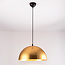 Designer pendant light Luna - gold
