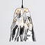 Design pendant light with chrome - Napoli