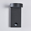 Wall lamp Luca with sensor - anthracite