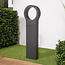 Outdoor floor lamp Leonardo in anthracite - 50 cm with integrated LED