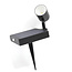 Black Spotlight Outdoor Light Valerio - black