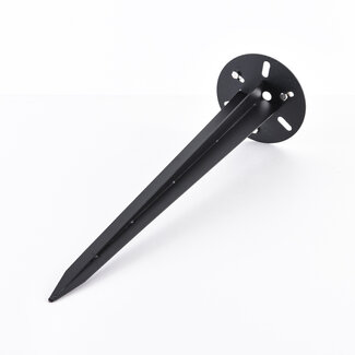 Universal ground spike Enzo, 50 cm - black