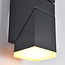 Adjustable wall lamp Michael 2-light - black