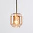 Design pendant lamp with amber glass - Venice